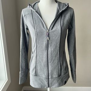 Denver Hayes Zip-Up Hoodie with Pockets and Thumbholes